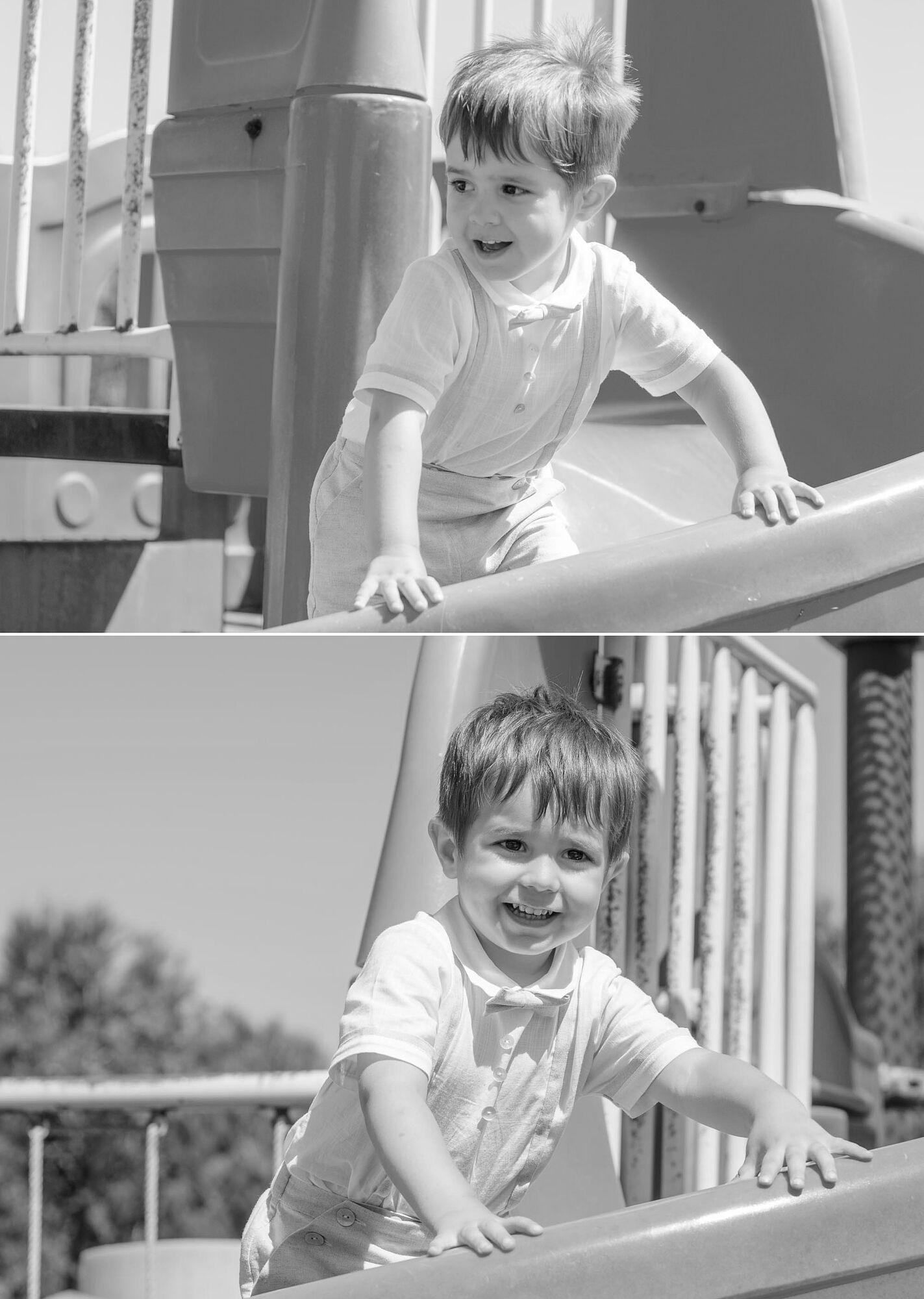 menino a brincar no parque