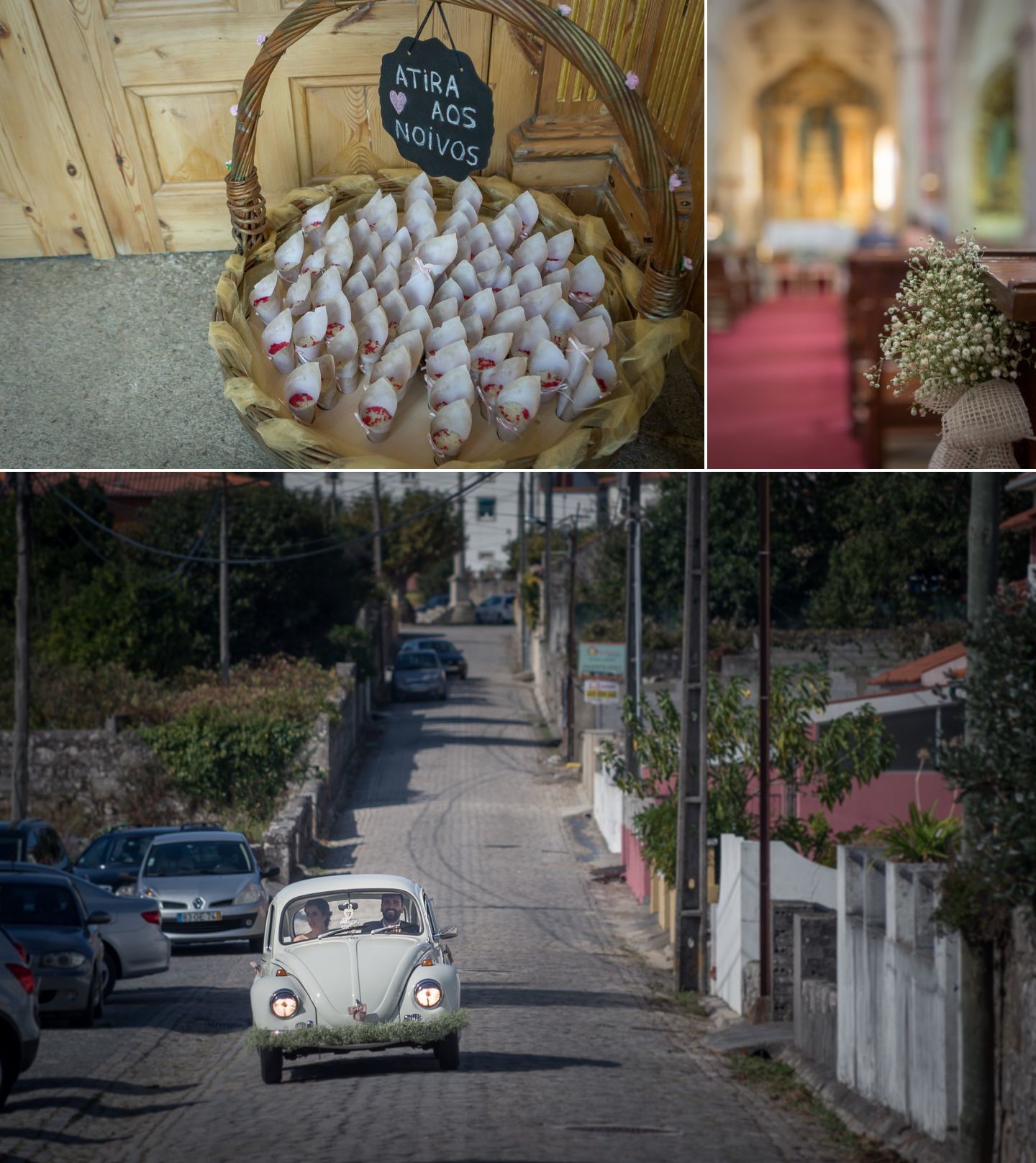 A caminho da igreja