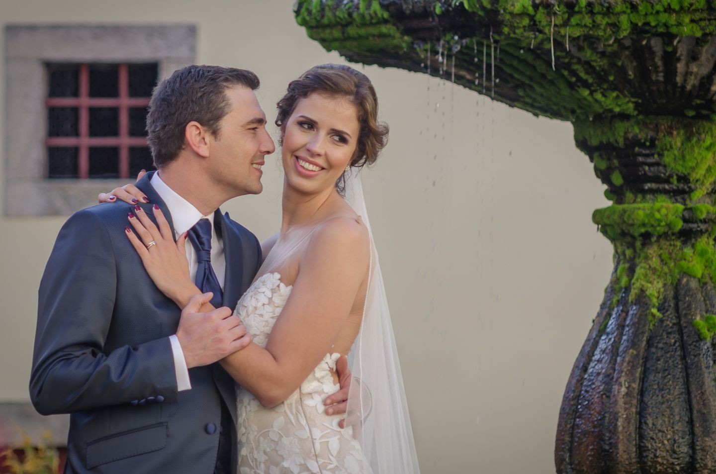Daniela e Carlos na sessão fotográfica
