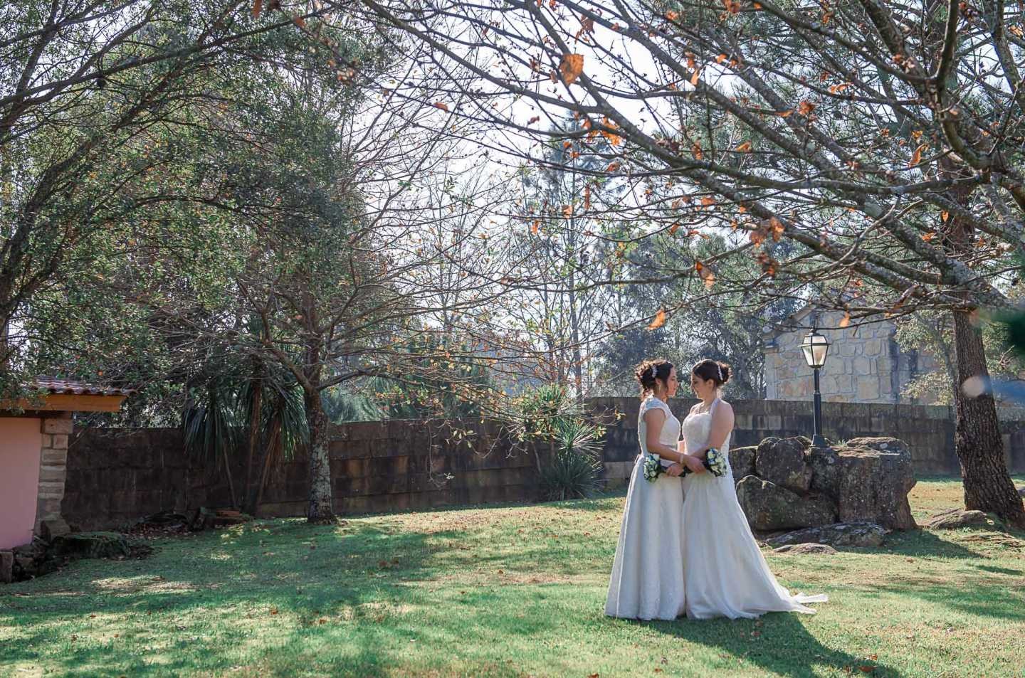 Carla e Joana, casadas
