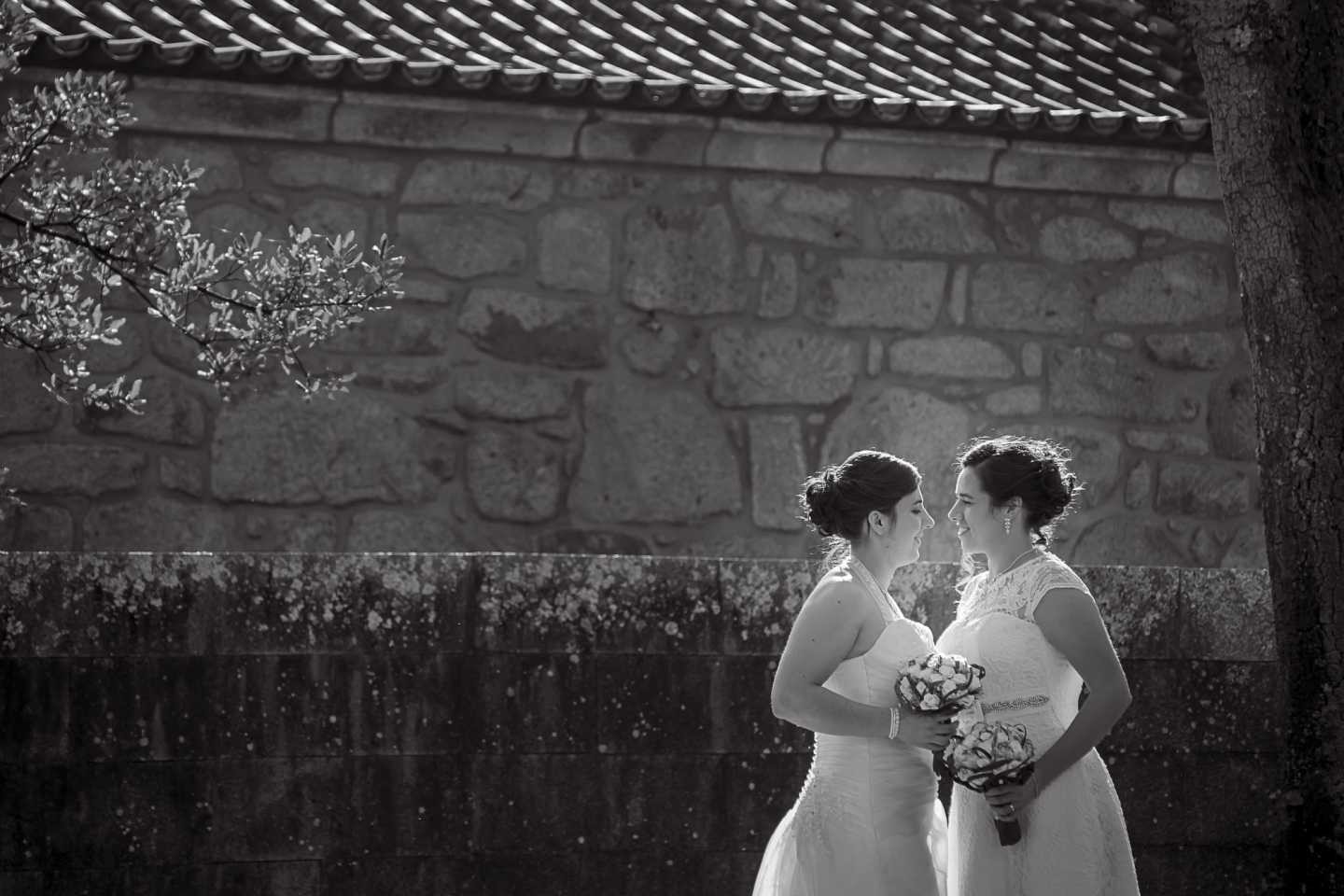 Carla e Joana, noivas