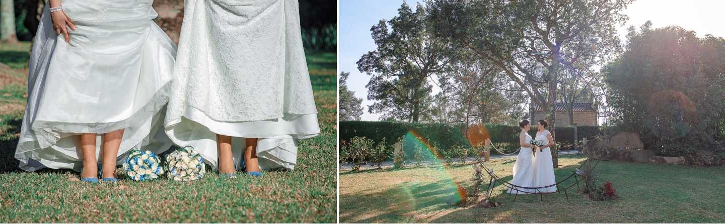 Carla e Joana, casamento