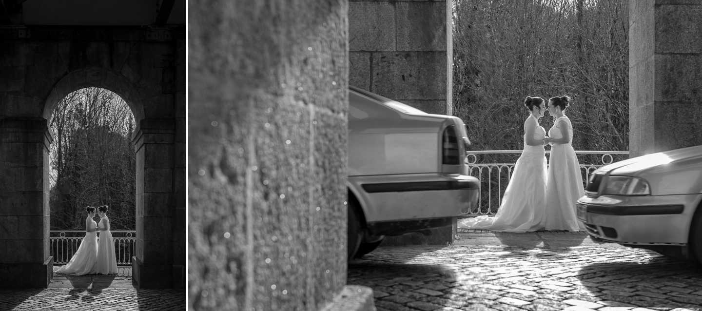 Carla e Joana, ponte de Valença