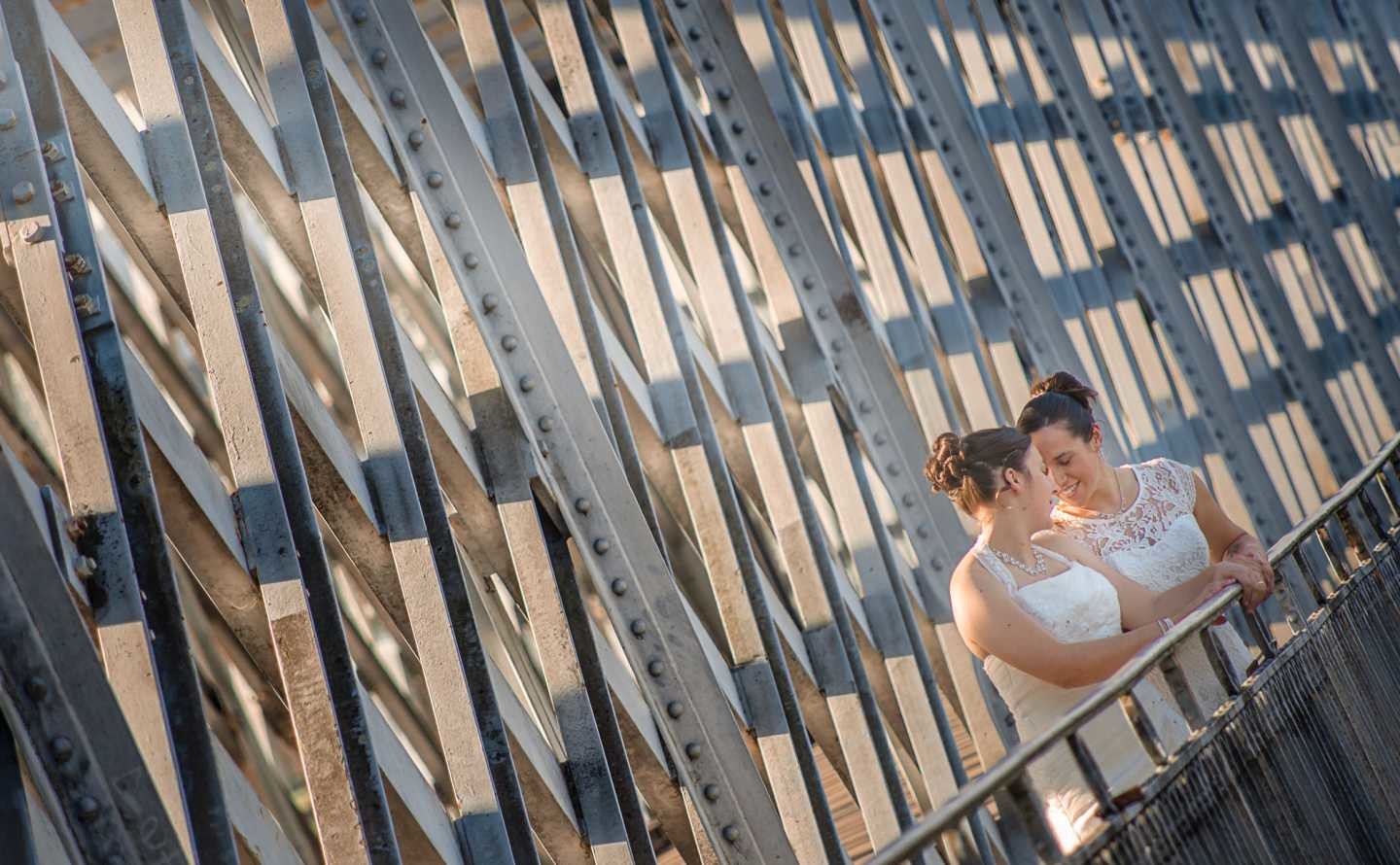 Carla e Joana, sessão após casamento