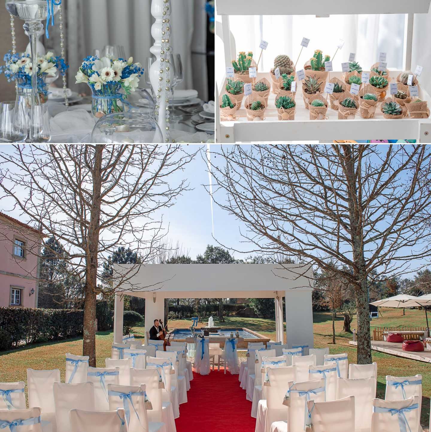 Carla e Joana, o local