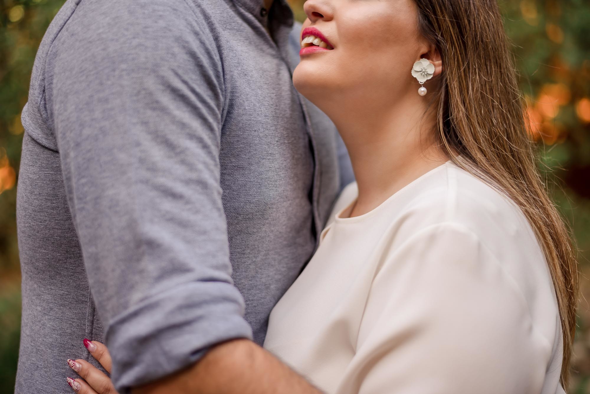Um abraço de Carolina e André
