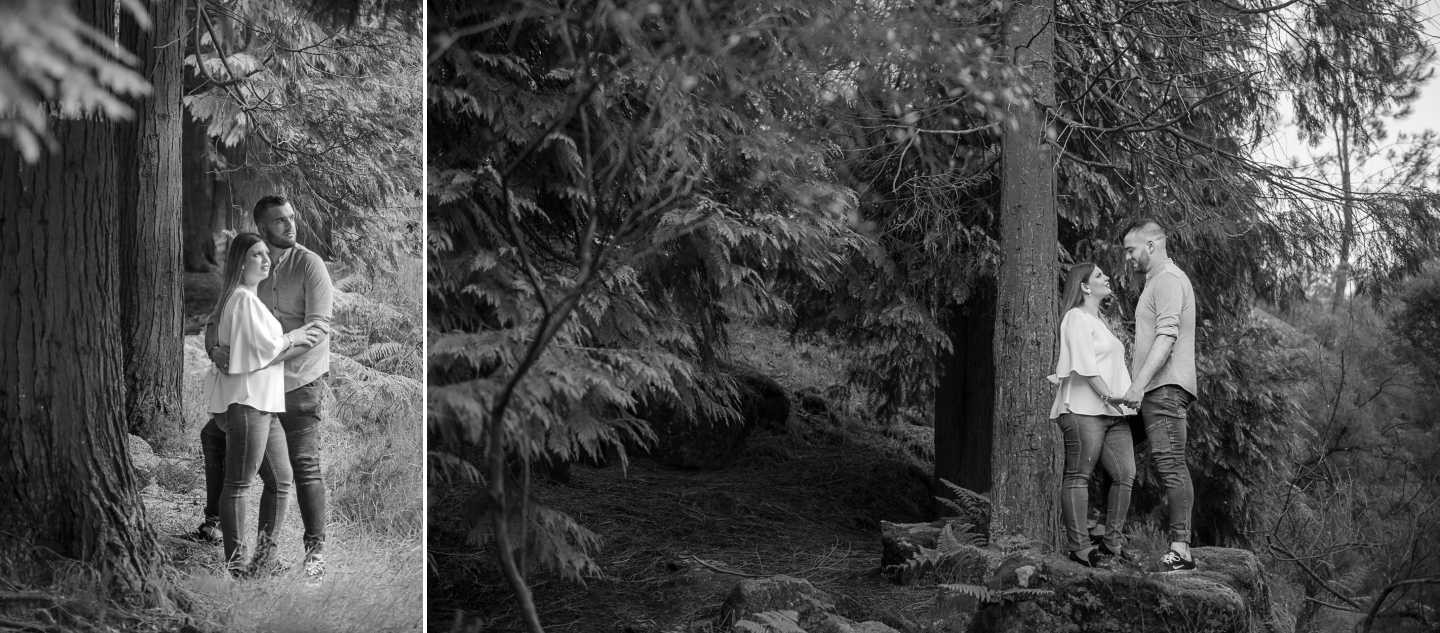 Carolina e André a darem as mãos