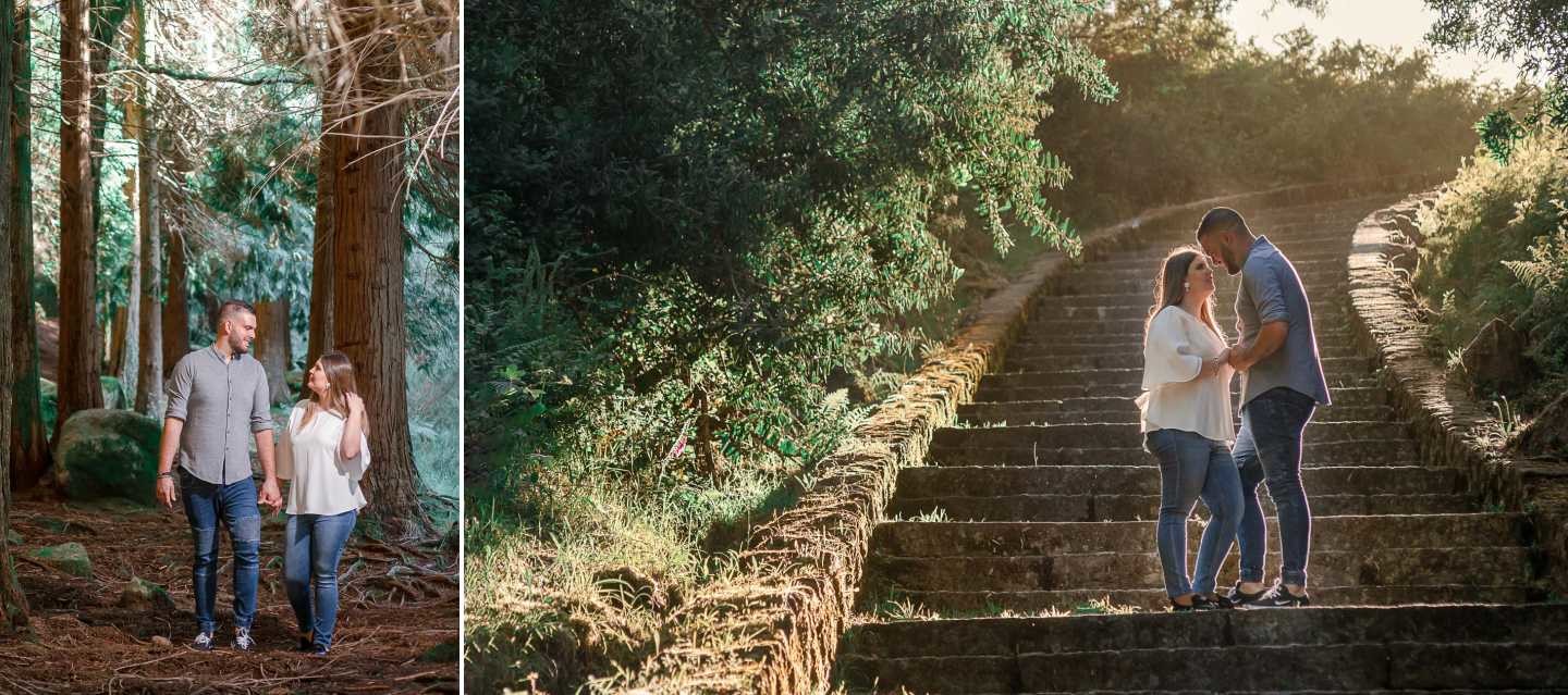 André e Carolina o olhar