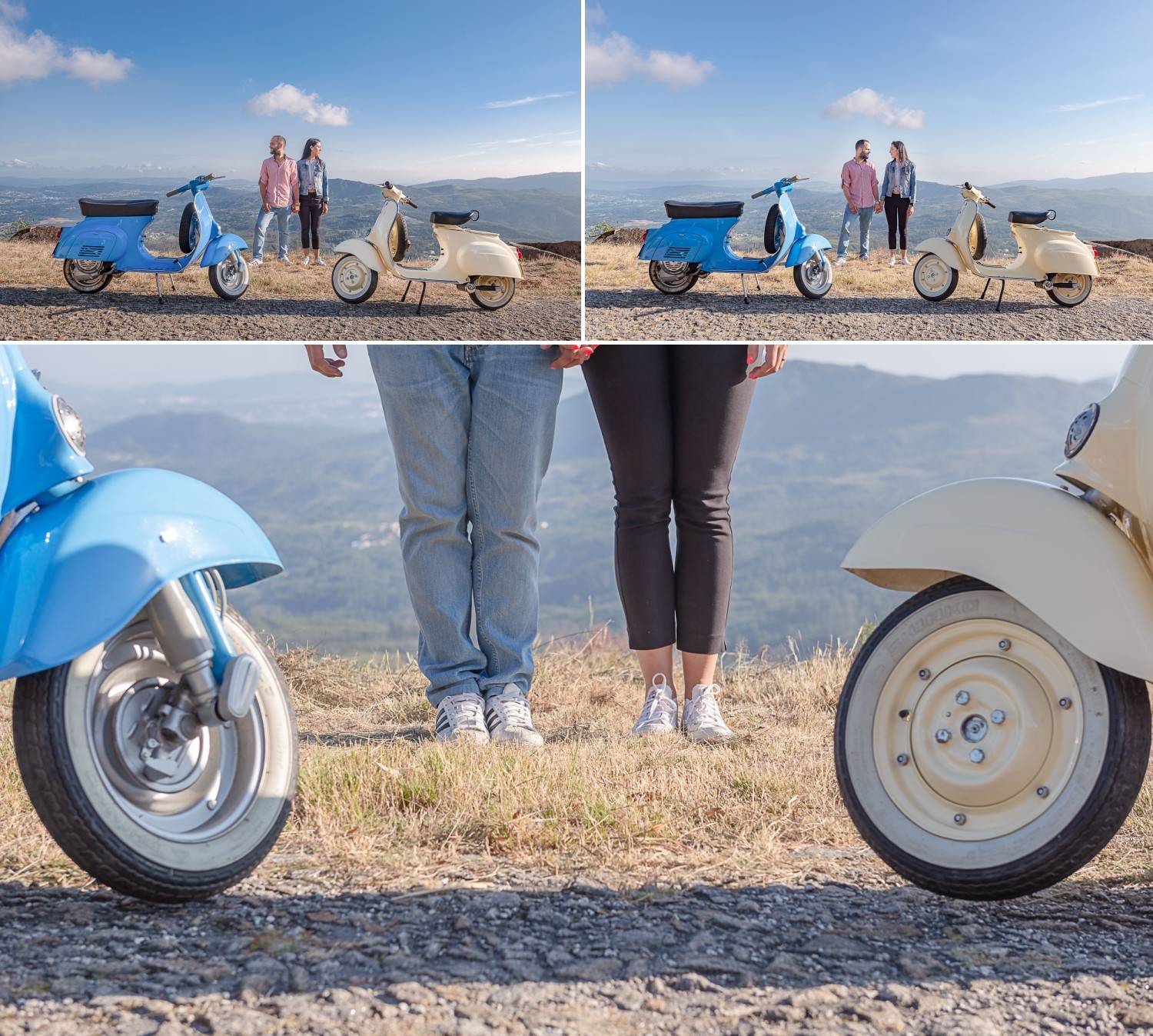 Soraia e Ricardo as motos