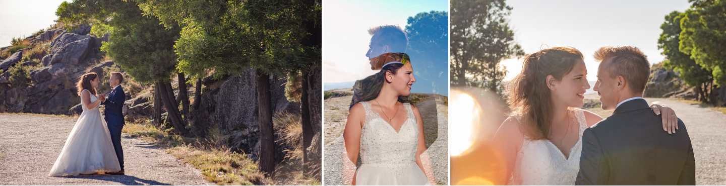 Noémie e Cristiano passeio