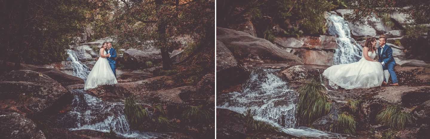 Sessão fotográfica dos noivos