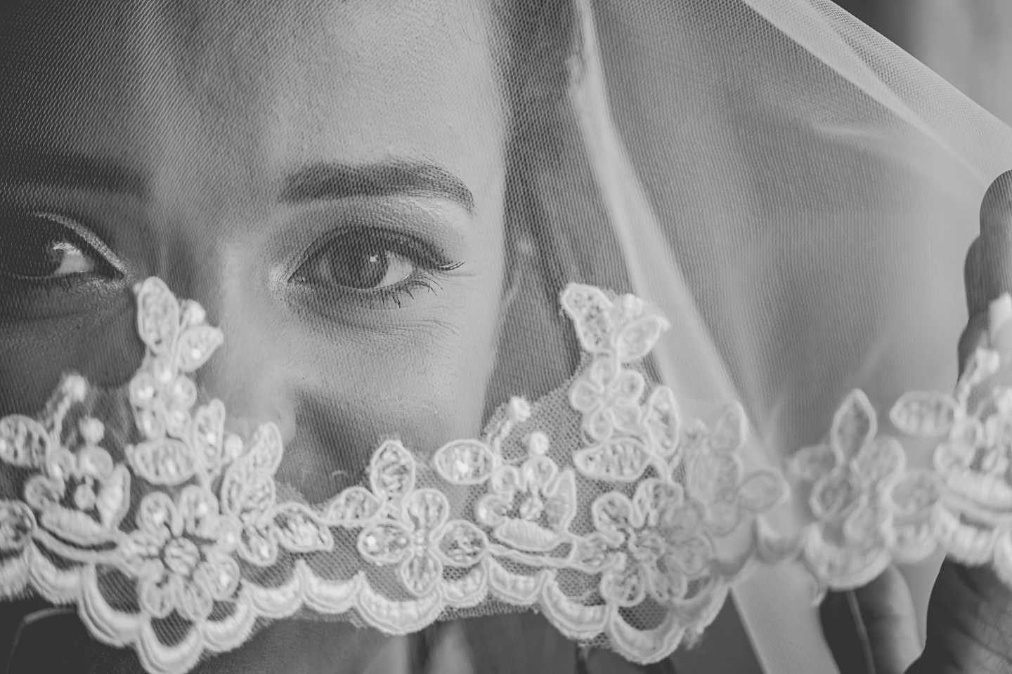 O véu da noiva