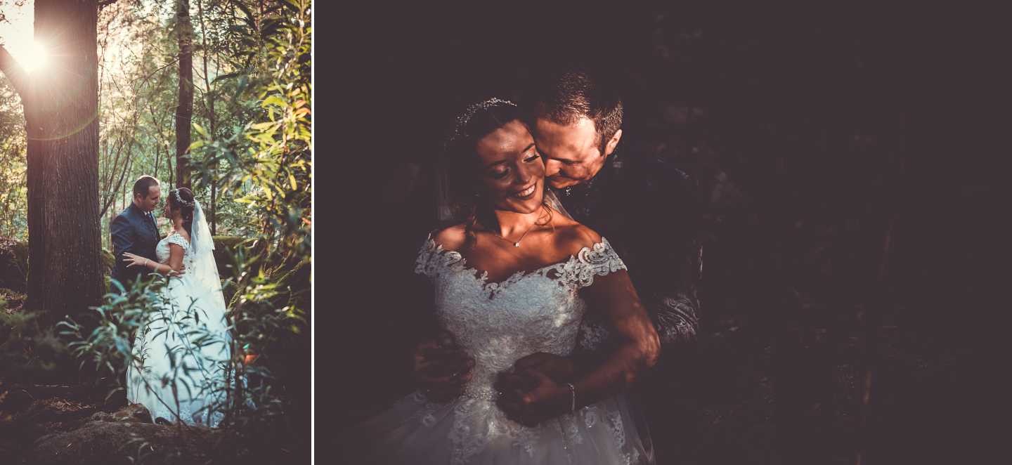 Pós Casamento :: Noivos no meio do bosque