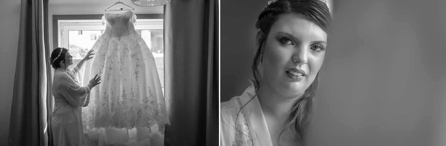 Montagem de 2 fotografias :: Vestido da Noiva