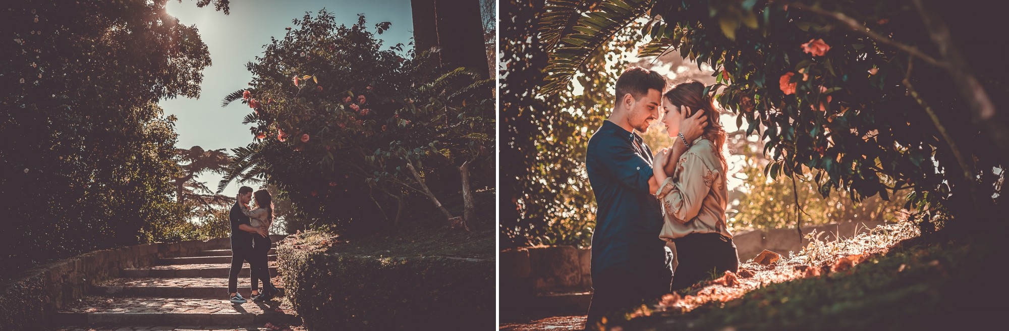 Susana e Mário no Jardim