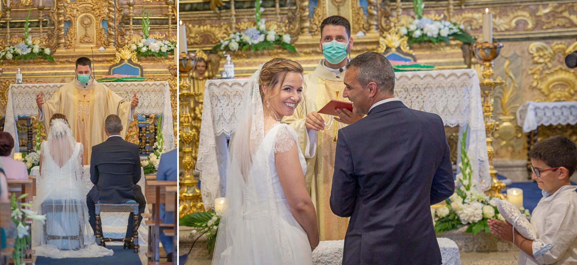 Casamento a decorrer