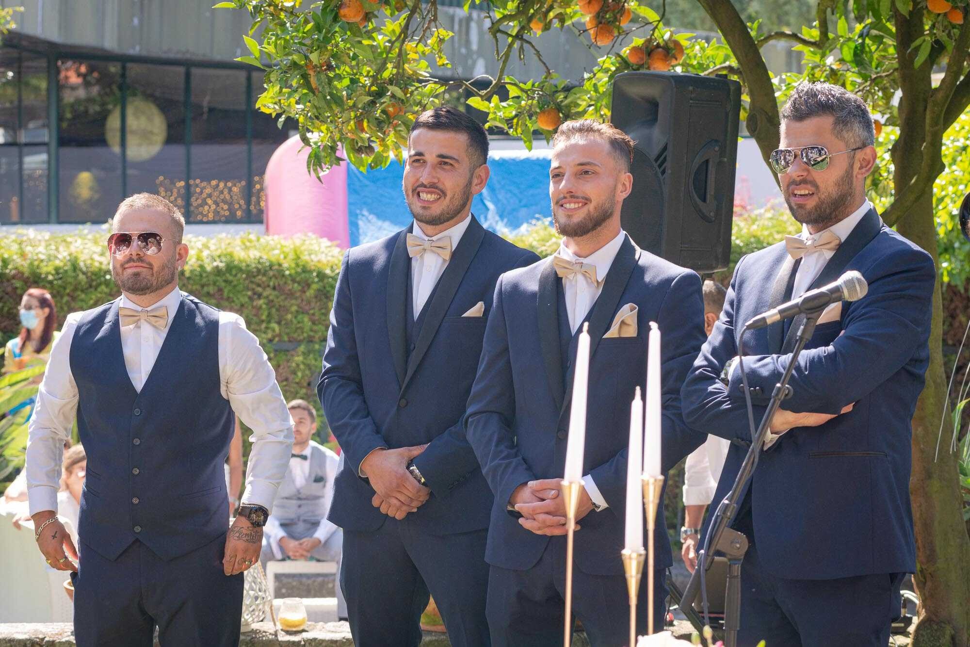 Fotografia dos Padrinhos