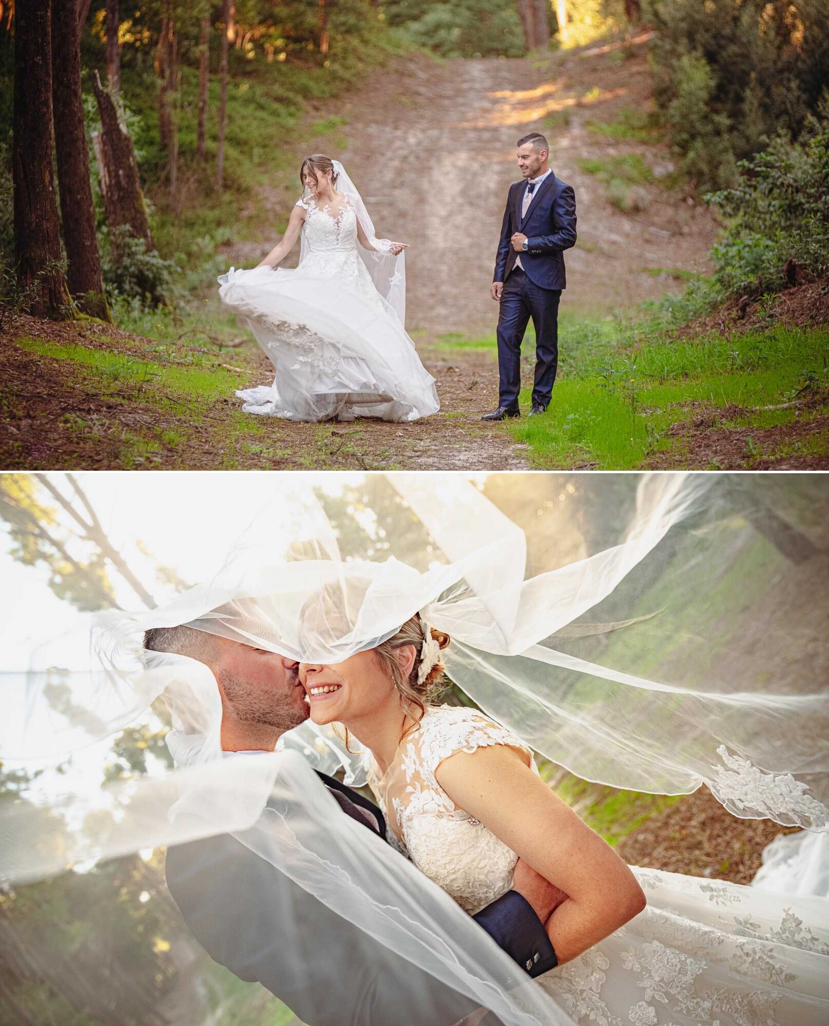 Mulher a dançar enquanto o Homem olha