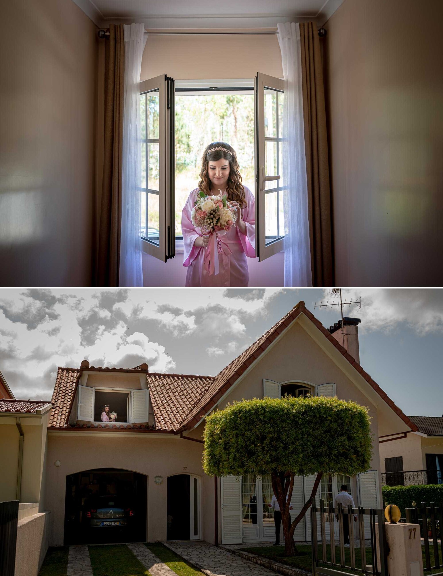 Noiva a beira da janela, Noiva à janela