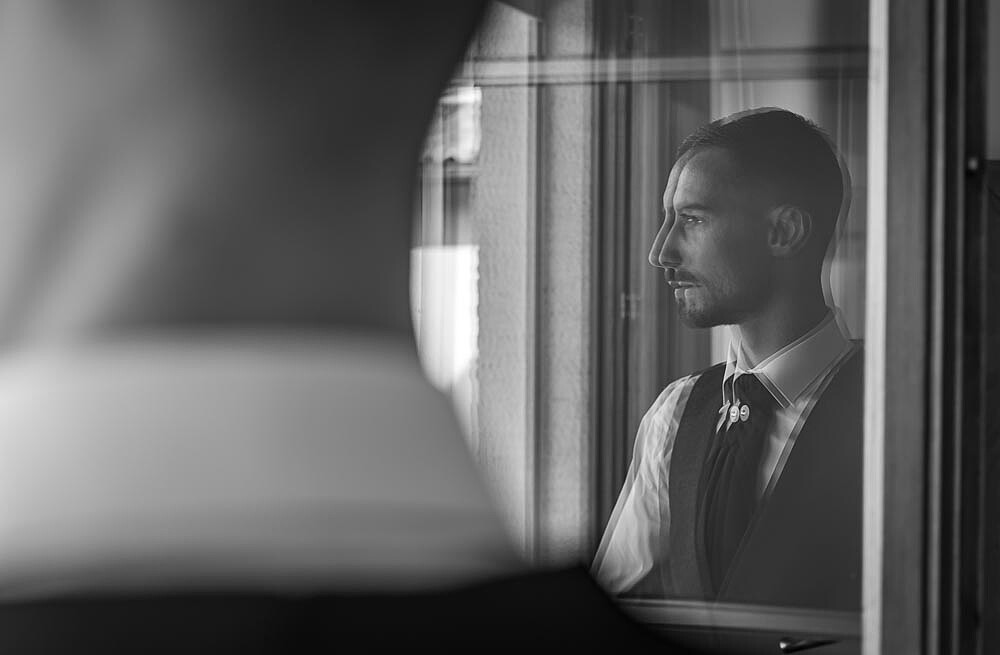 Reflexo do Noivo da janela