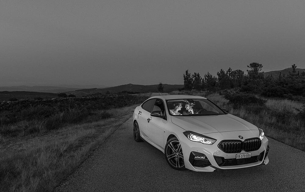 Pós Casamento :: Casal dentro do carro