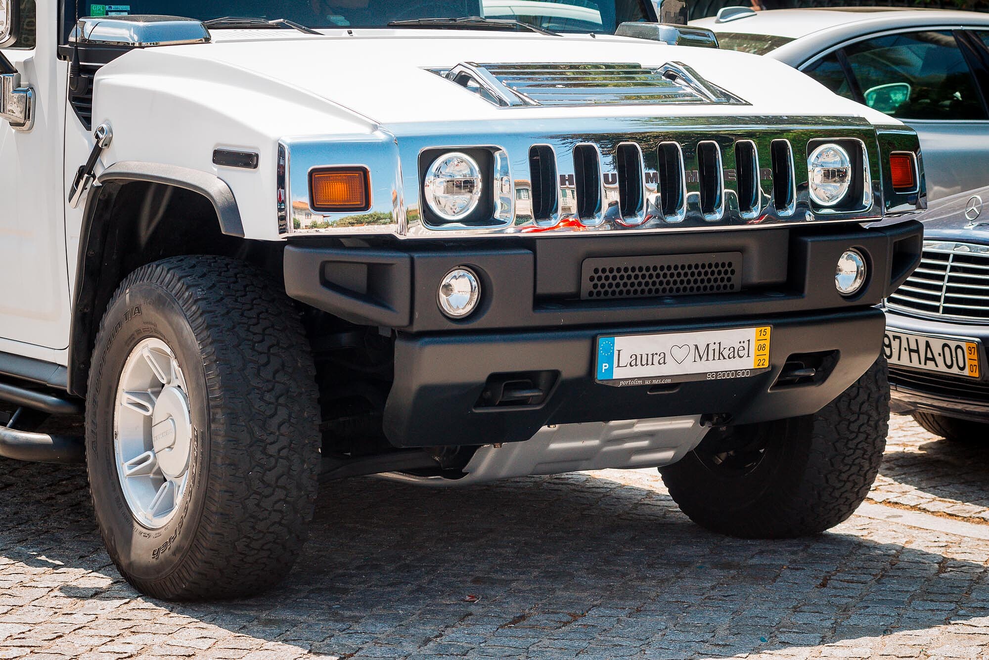 Parte da frente da Limousine