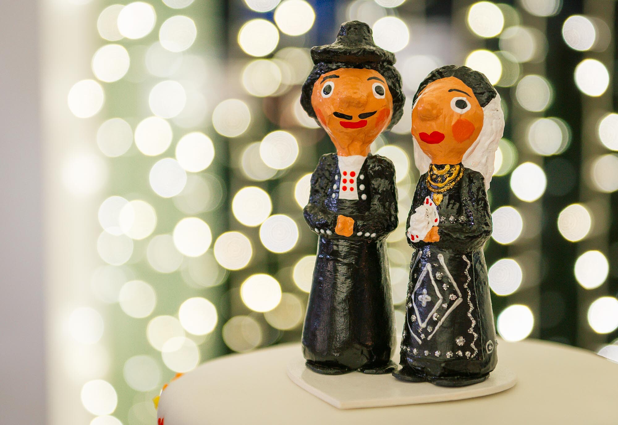 Pormenor do Bolo de Casamento