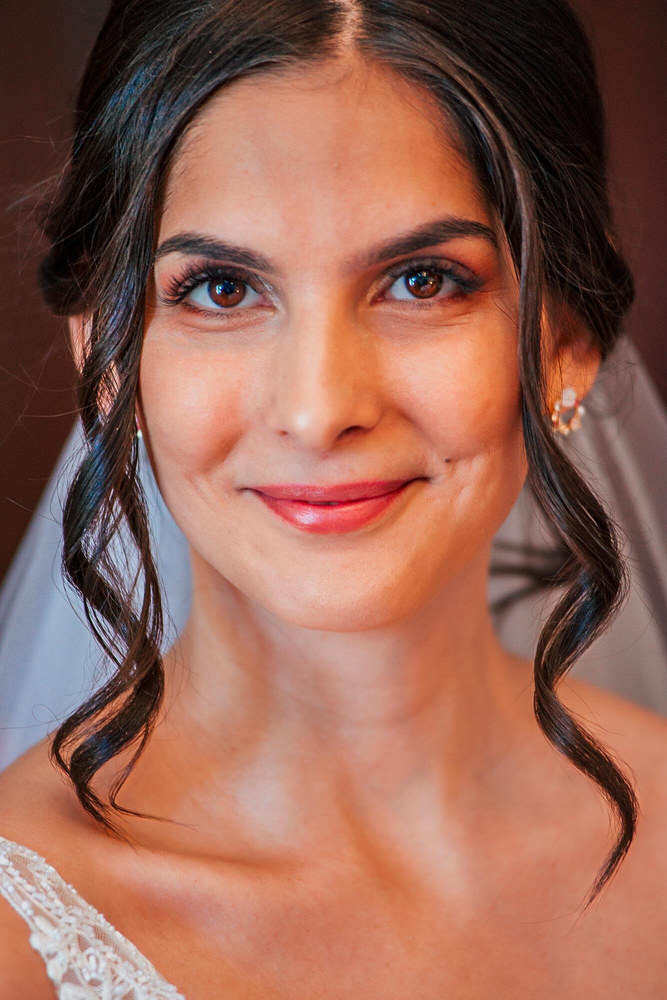 Close Up da maquilhagem da Noiva