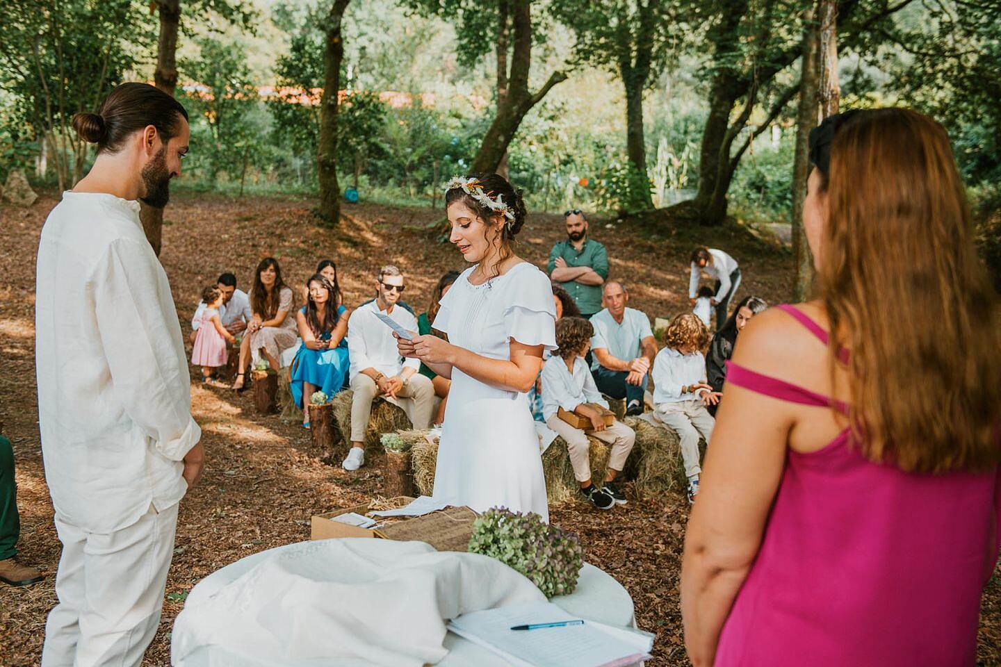 casamento civil com noiva a ler votos