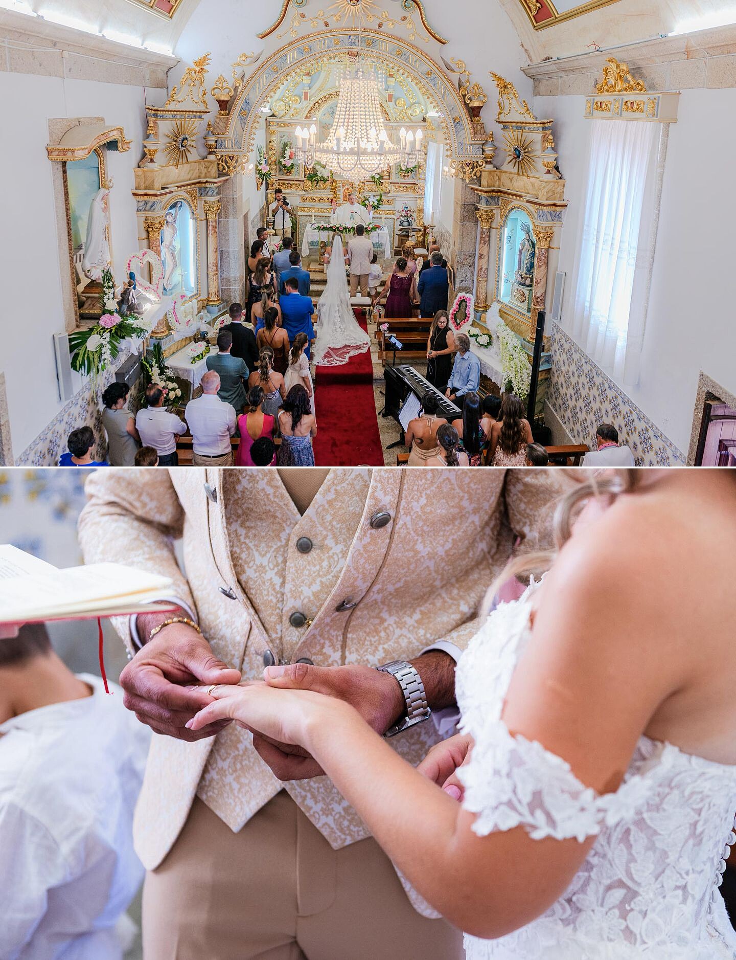 cerimónia na capela