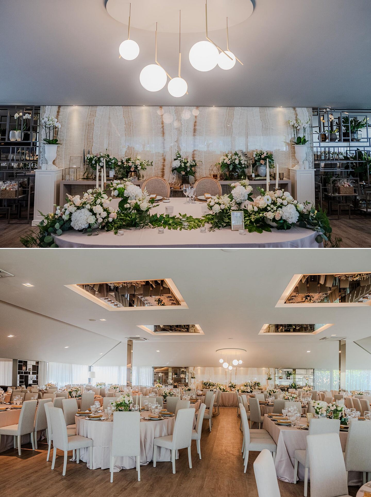 decoração na quinta de santo andré em aldreu