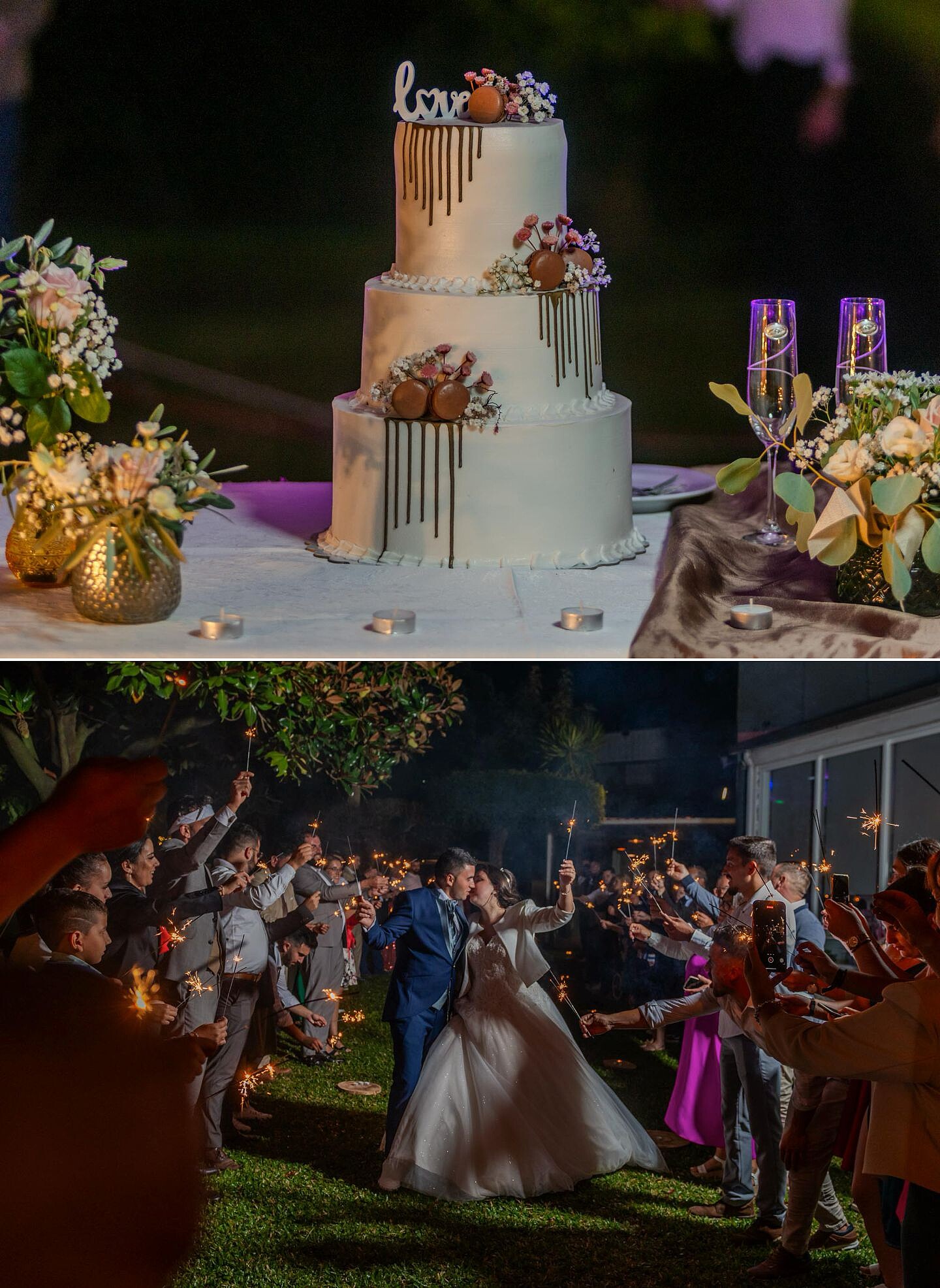 Bolo de casamento, Casal a ir cortar o bolo
