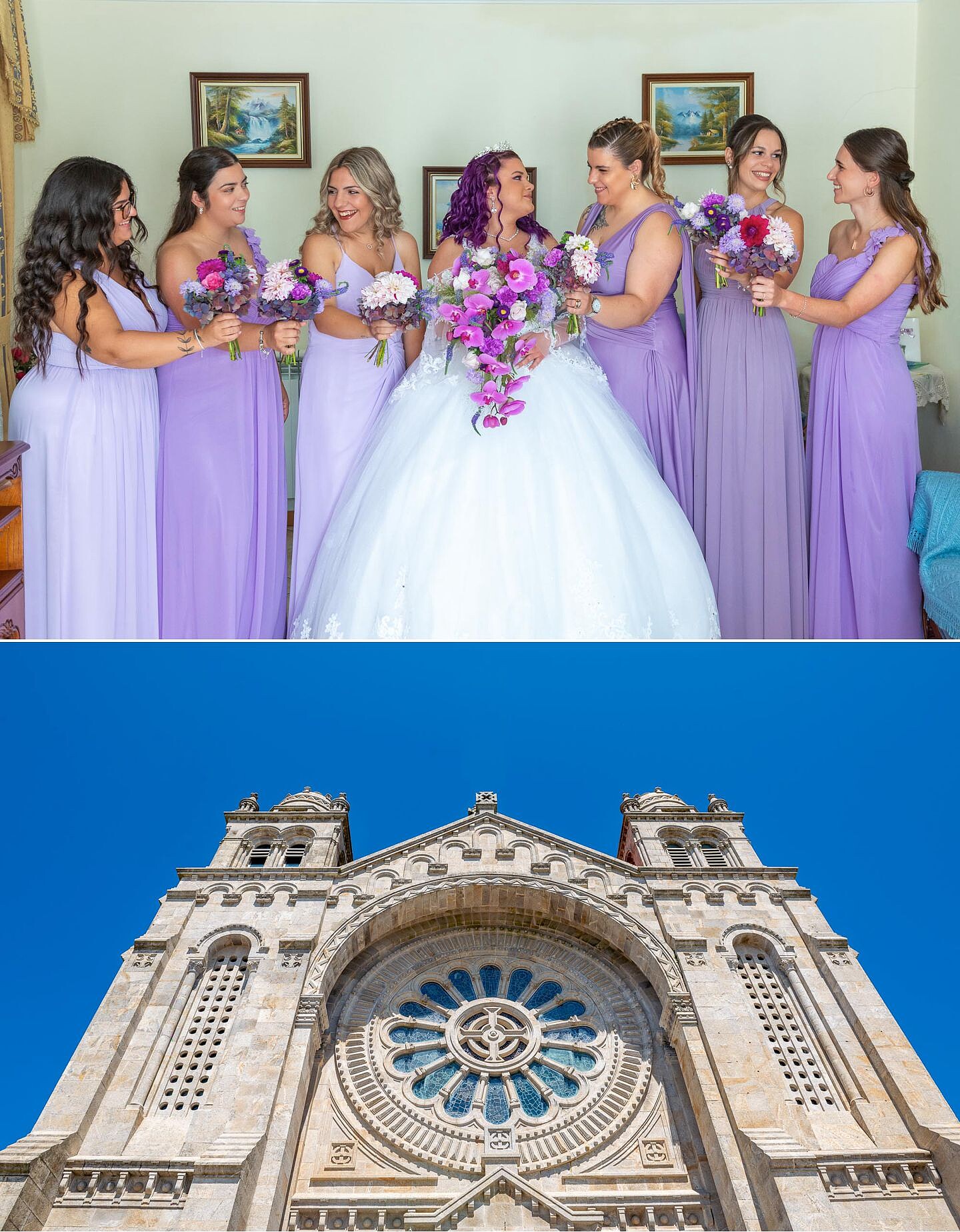 damas de honor e mosteiro de santa Luzia