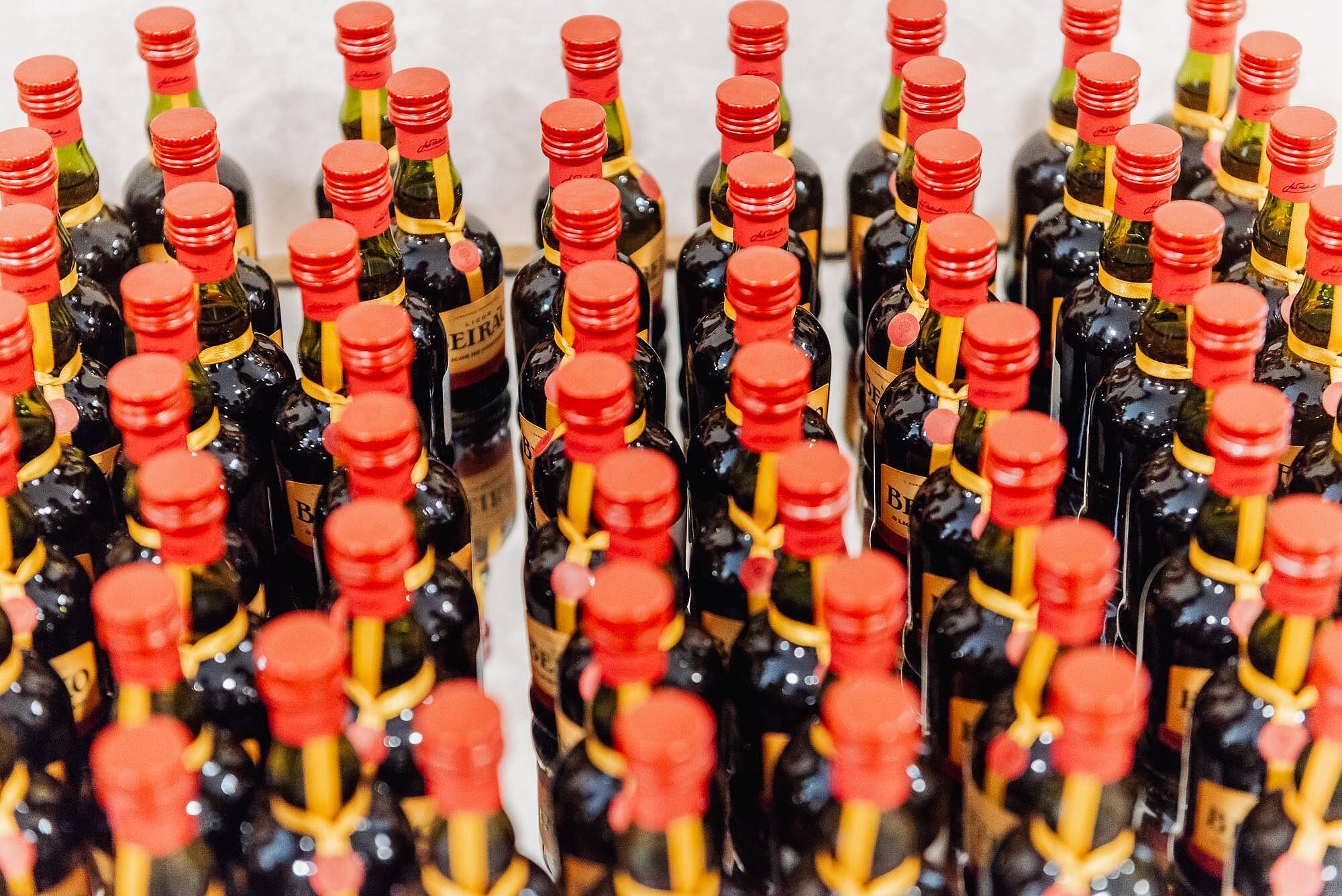 Lembranças de casamento garrafas