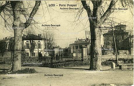 Lodi - Bastioni e Ponte di ferro (1900) [9]