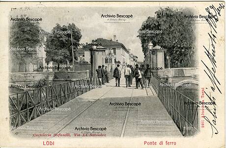 Lodi - Bastioni e roggia Molina (1900) (4)