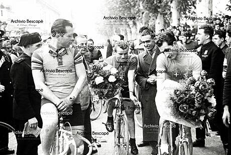 Lodi - Circuito di Lodi (Giardini Barbarossa) 1937 (Bartali)