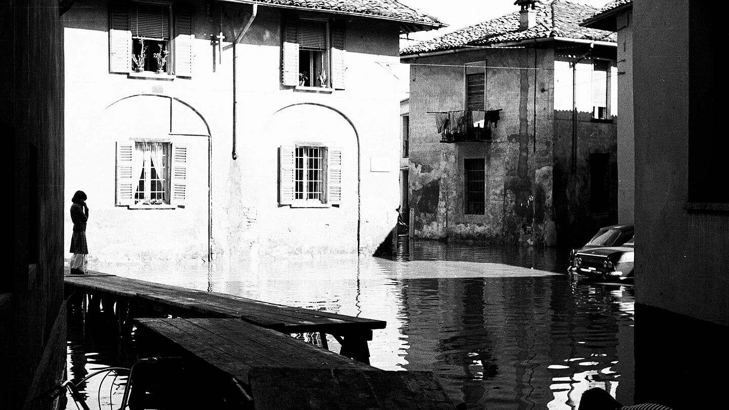 Lodi - Alluvione Adda 1976