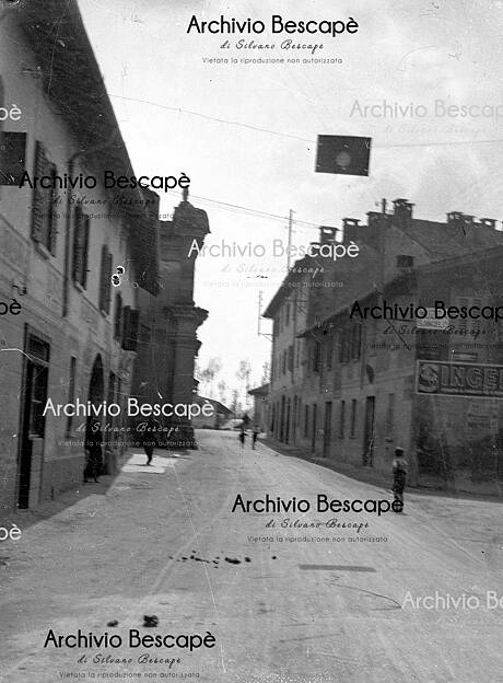 Cornegliano Laudense - Via Roma (anni 30)