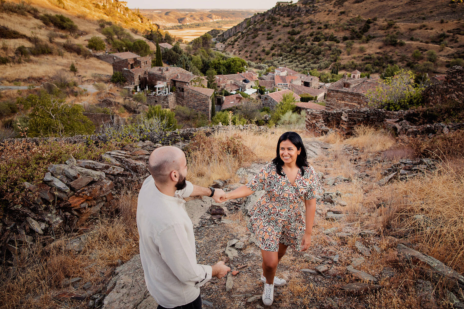 032_Verónica y Alberto - Sesión de preboda en Patones de Arriba, Madrid