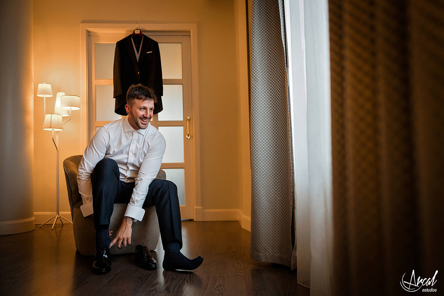 003_015_Sara y Jose, Boda en iglesia San Carlos Borromeo, Cóctel, Banquete y Fiesta en finca Sansui, ZaragozaA.JPG