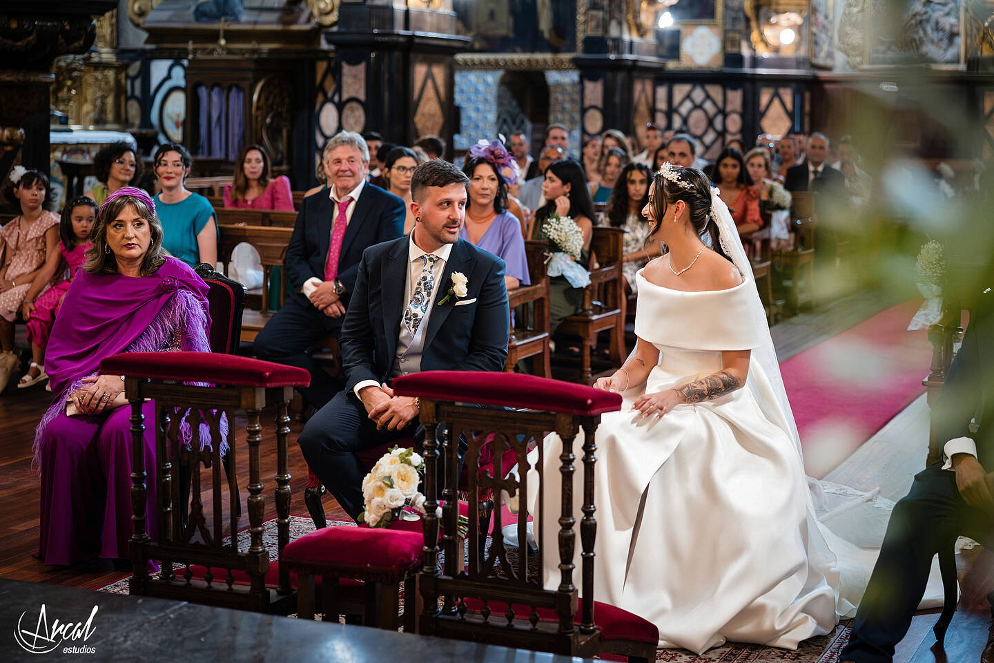 040_455_Sara y Jose, Boda en iglesia San Carlos Borromeo, Cóctel, Banquete y Fiesta en finca Sansui, Zaragoza-Mejorado-NR.JPG