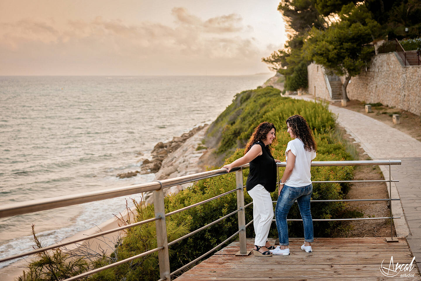 075_Rosa y Ester, preboda en Roc de la Gaieta, TarragonaA