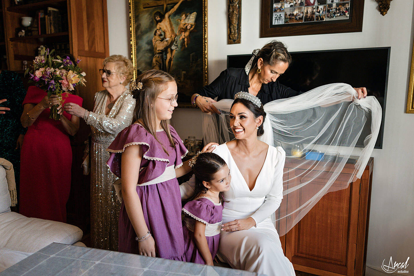 079_Ángela y Francisco boda en hacienda Al-Yamanah de Sanlúcar La Mayor de Sevilla, vestido de novia de pronovias, fotografía y vídeo by Arcal Estudios