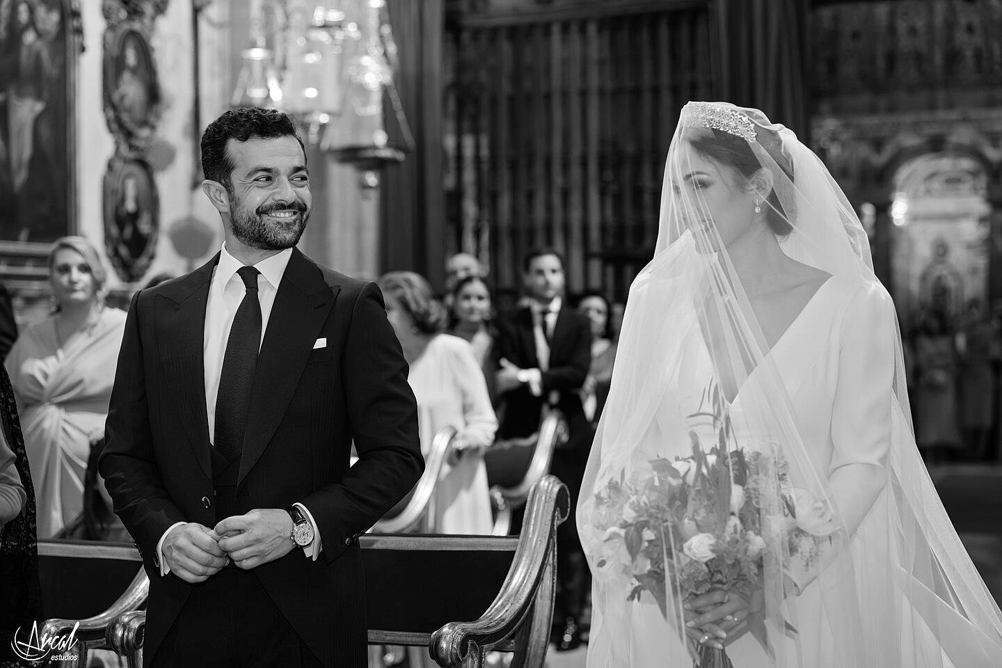 121_Ángela y Francisco boda en hacienda Al-Yamanah de Sanlúcar La Mayor de Sevilla, vestido de novia de pronovias, fotografía y vídeo by Arcal EstudiosA