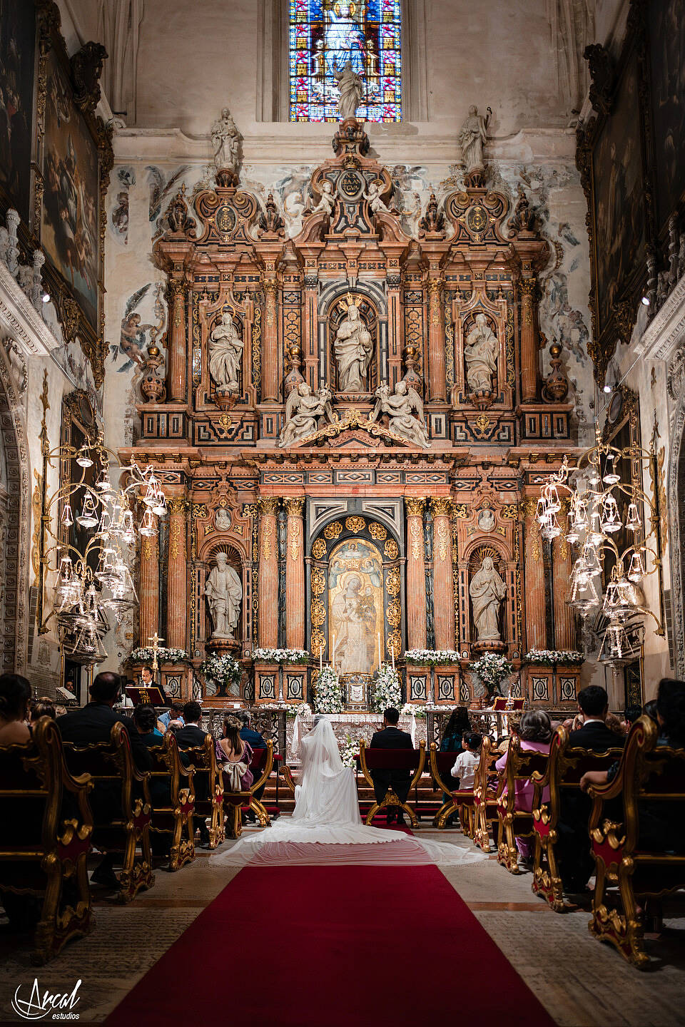 129_Ángela y Francisco boda en hacienda Al-Yamanah de Sanlúcar La Mayor de Sevilla, vestido de novia de pronovias, fotografía y vídeo by Arcal EstudiosA
