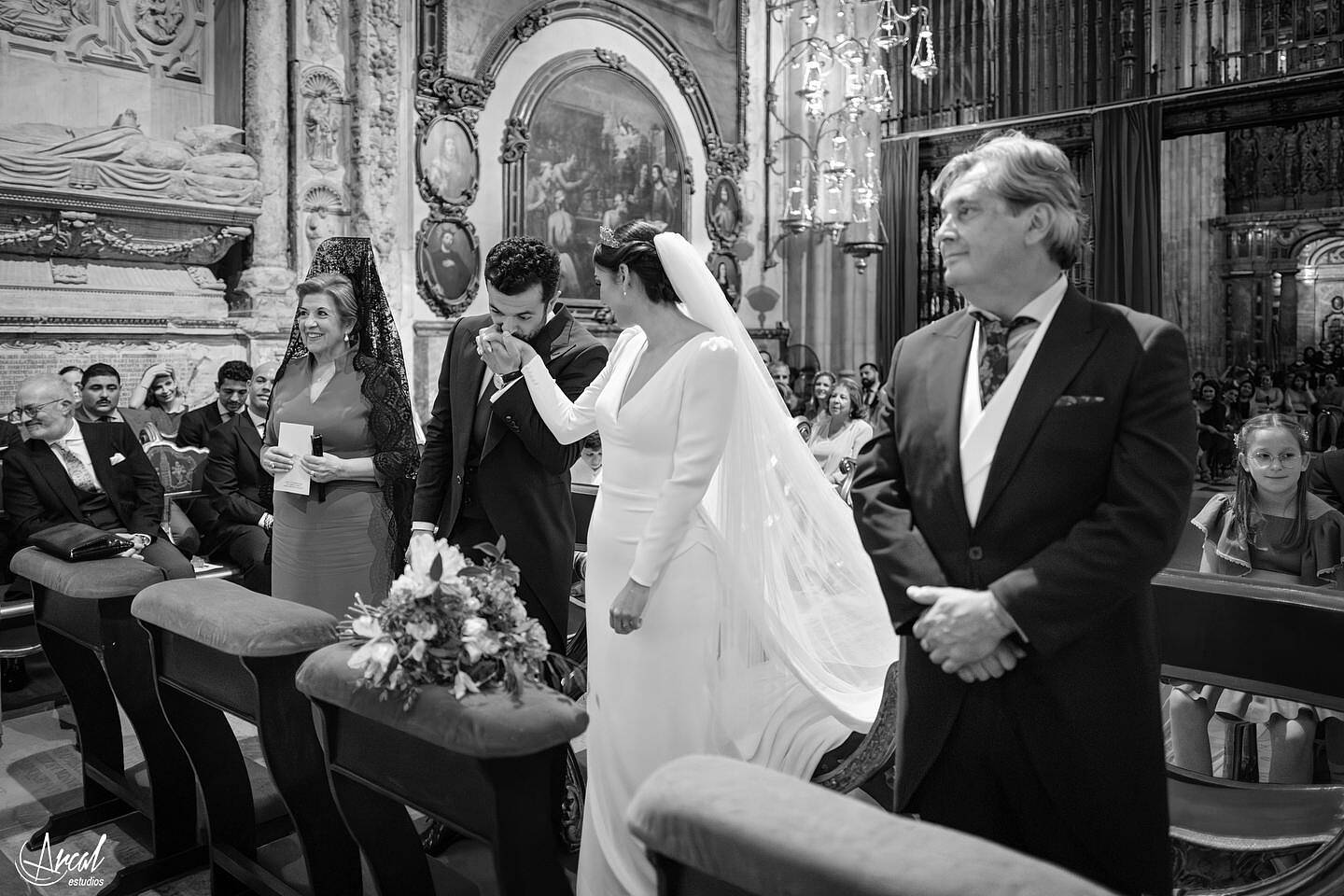 146_Ángela y Francisco boda en hacienda Al-Yamanah de Sanlúcar La Mayor de Sevilla, vestido de novia de pronovias, fotografía y vídeo by Arcal EstudiosA