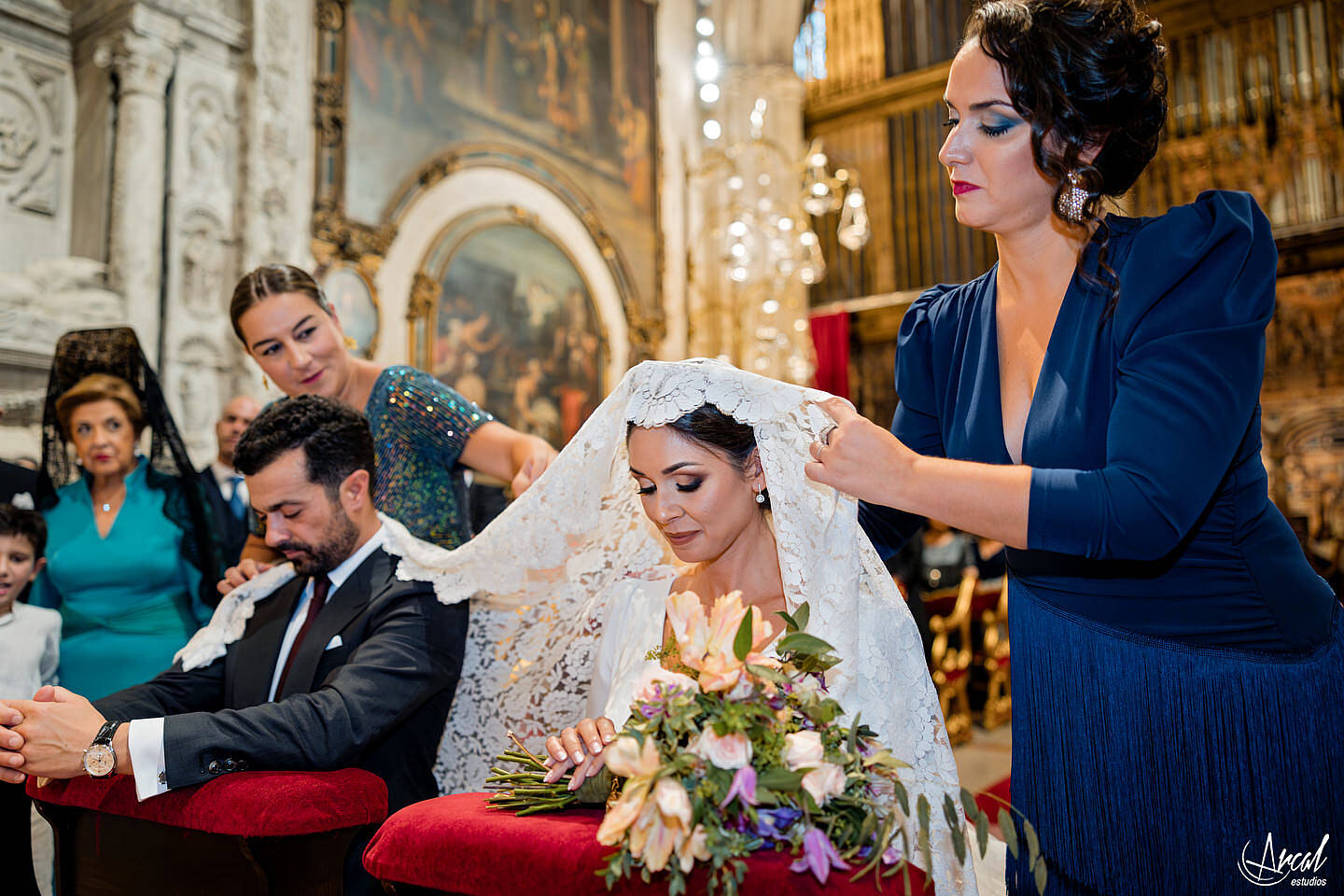 156_Ángela y Francisco boda en hacienda Al-Yamanah de Sanlúcar La Mayor de Sevilla, vestido de novia de pronovias, fotografía y vídeo by Arcal Estudios