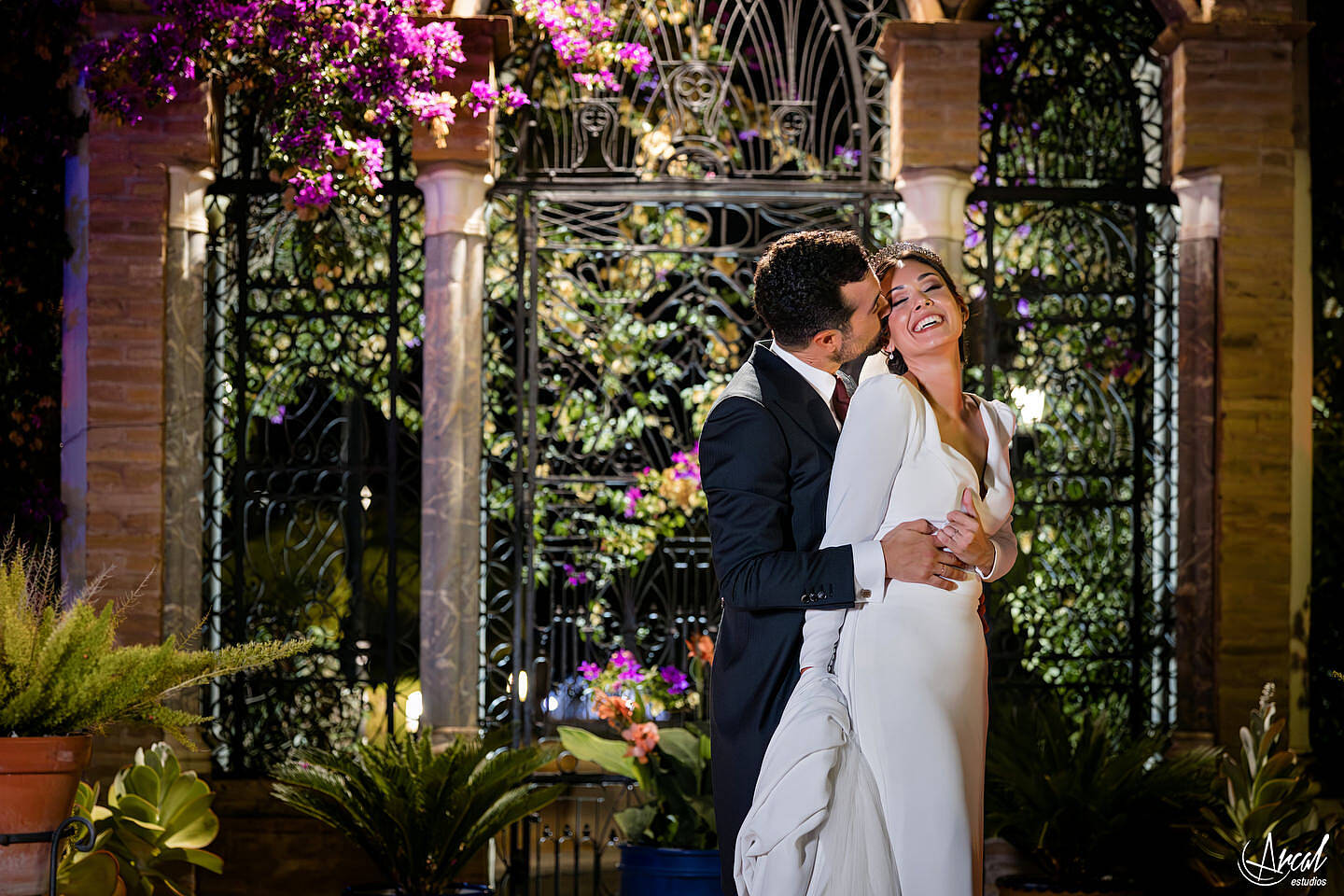 225_Ángela y Francisco boda en hacienda Al-Yamanah de Sanlúcar La Mayor de Sevilla, vestido de novia de pronovias, fotografía y vídeo by Arcal Estudios