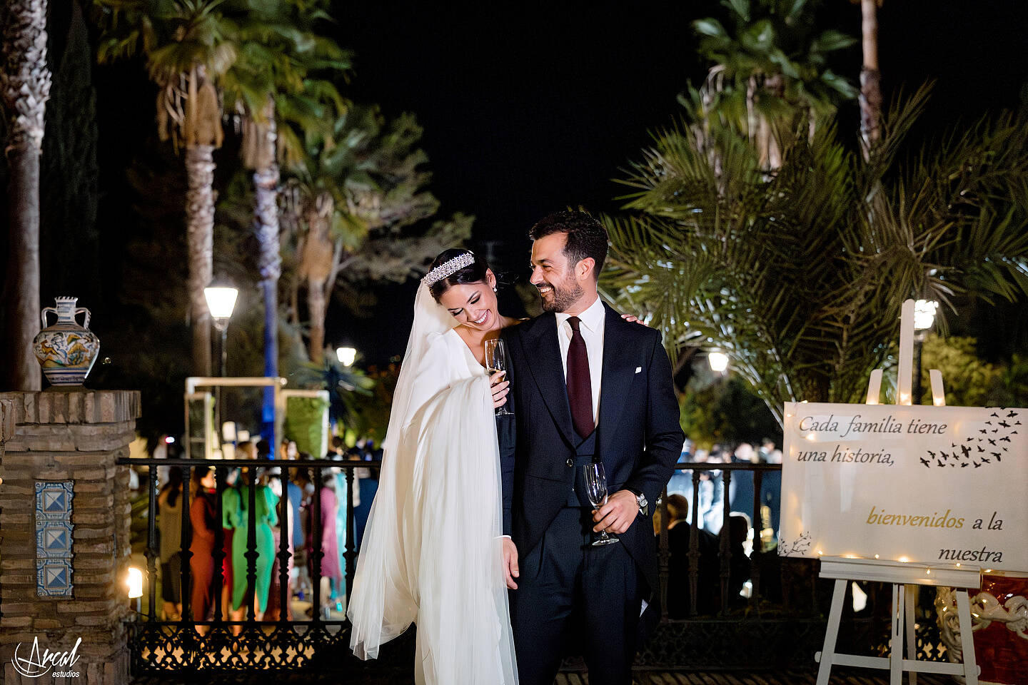 230_Ángela y Francisco boda en hacienda Al-Yamanah de Sanlúcar La Mayor de Sevilla, vestido de novia de pronovias, fotografía y vídeo by Arcal EstudiosA